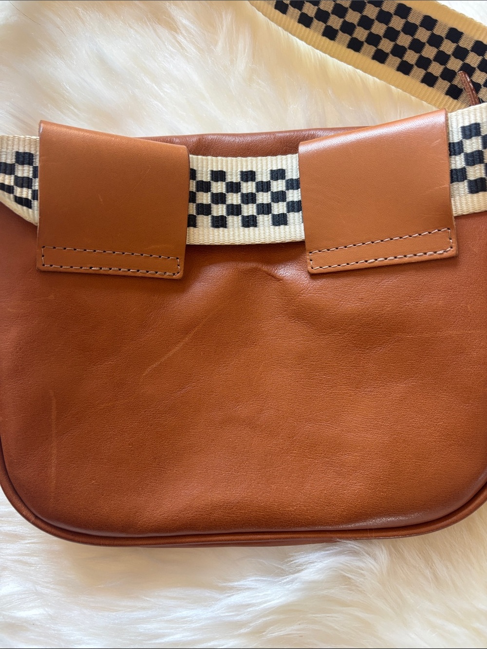 Clare V. x MOTHER Fanny Pack in Breton Stripe - Picture 6 of 8